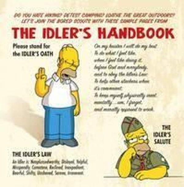 Homer Simpson's Little Book of Laziness - Insight Editions - Image 1