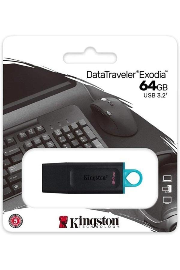 Kingston Usb Flash Bellek 64 GB - Image 1