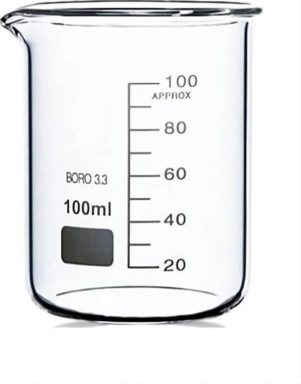 Cam Beher – Isıya Dayanıklı Borosilikat Cam – 100 ml - Image 1