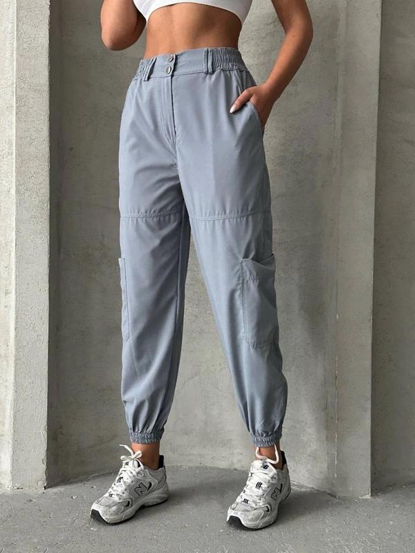 Jogger lastik paça pantolon - Image 1