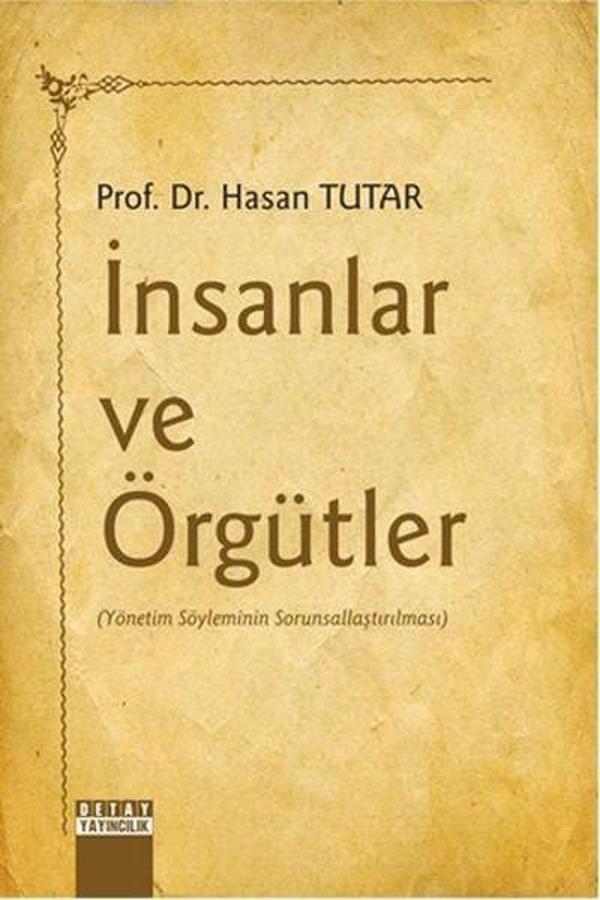 İnsanlar ve Örgütler - Degar Yayınları - Image 1