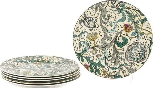 Mikasa Moor Turguoise 6lı Pasta Tabağı 20cm P366.106550 - Image 1
