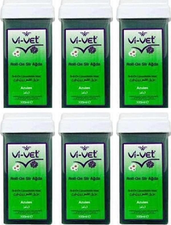 Vi-vet Roll-on Kartuş Sir Ağda Azulen 100 ml 6 Adet - Image 1