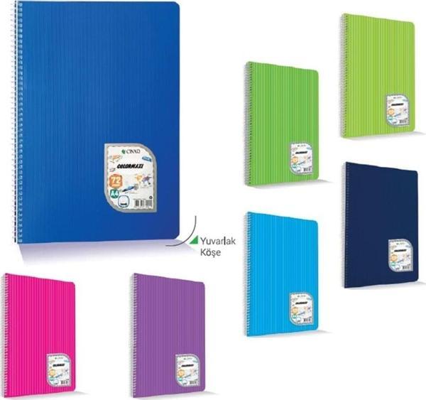 Çınar Uninote 60 Yaprak Çizgili A5 Defter Spiralli - 6 adet - Image 1