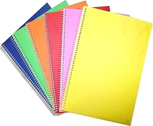 Çınar 72 Yaprak Kareli A4 Defter Spiralli Karton Kapak - 2 adet - Image 1