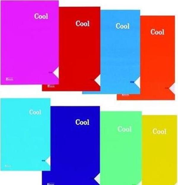 Keskin Color Defter A4 100 Yaprak Çizgili Karışık - 4 adet - Image 1