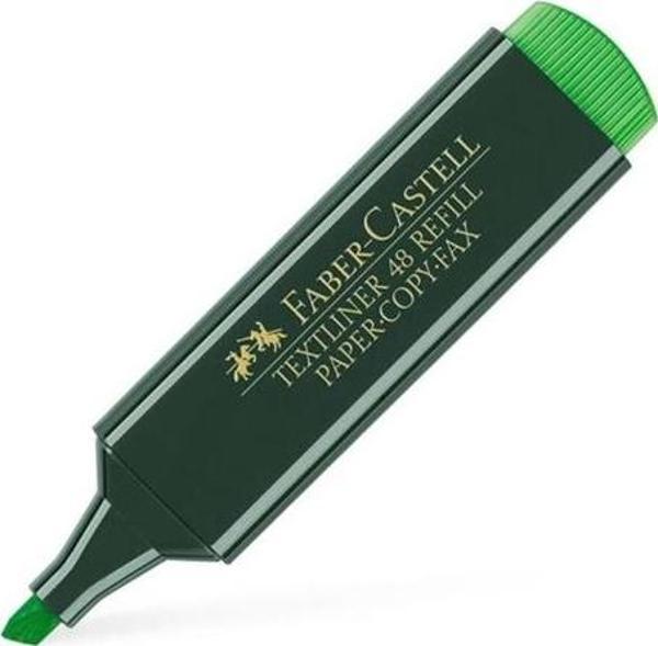 Faber Castell Fosforlu Kalem Yeşil - 3 adet - Image 1