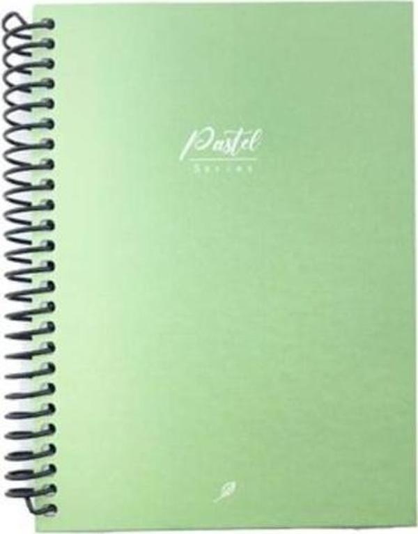 Dilman Pastel Color Spiralli Defter Çizgili 120 Yaprak 16X22 Farklı Renk - 2 adet - Image 1