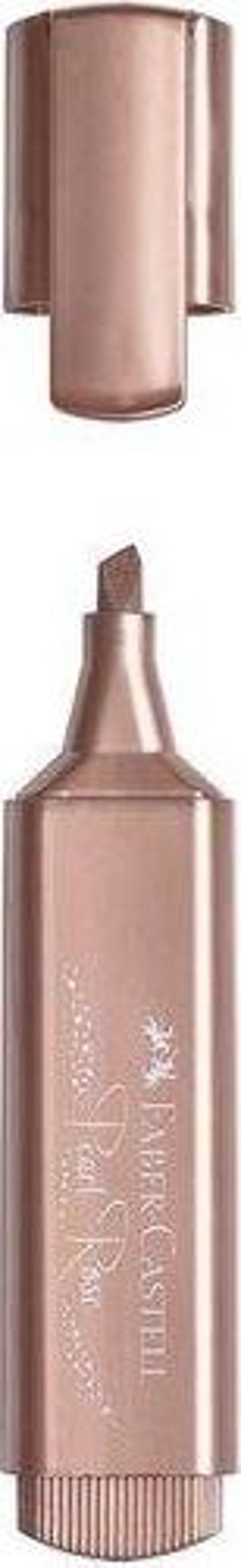Faber Castell Fosforlu Kalem Metalik Lila - 2 adet - Image 1