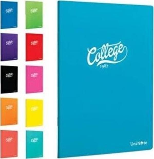 Çınar College 40 Yaprak A4 Çizgili Defter Pp Kapak - 4 adet - Image 1