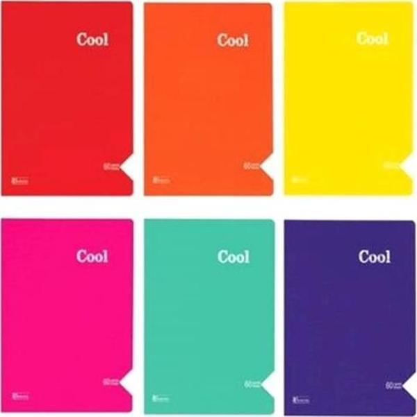 Keskin Color 40 Yaprak Çizgili A5 Defter Pp Kapak Karışık - 4 adet - Image 1