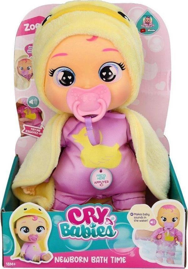 CYB67200 Cry Babies Love Banyo Zamanı Zoe - Image 1