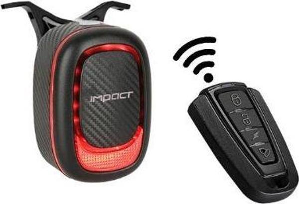 Impact BACKER Bisiklet Kornası Uzaktan Kumandalı Işıklı Şarjlı ALR-300 - Image 1