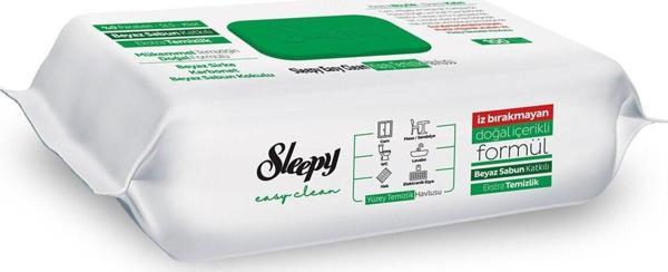 Sleepy Yüzey Temizlik Havlusu Beyaz Sabun 100'lü - Image 1
