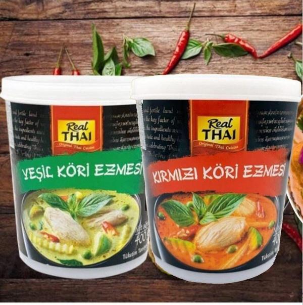 Köri Ezmesi Set (yeşil-kırmızı 400 Grx2) - Image 1