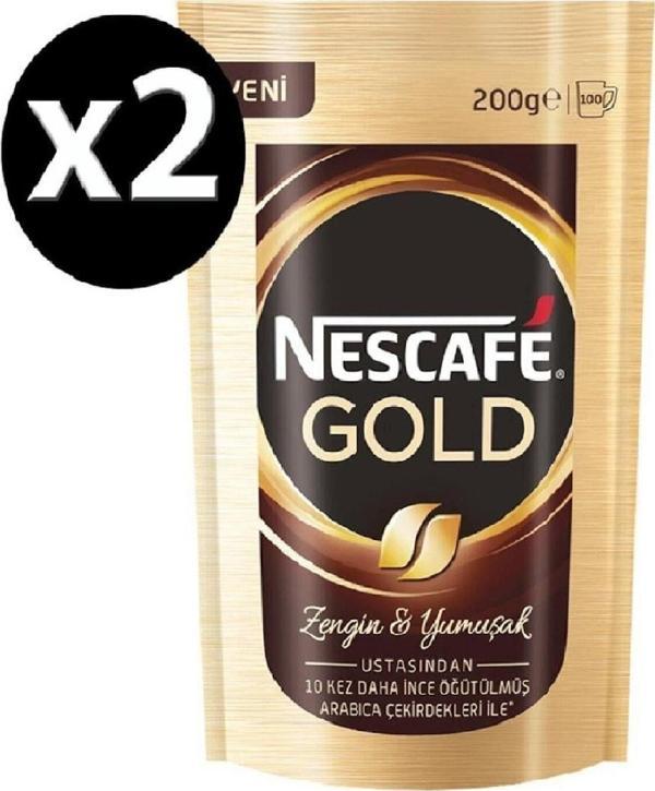 Nescafe Gold 200 Gr - 2'li Eko Paket - Image 1