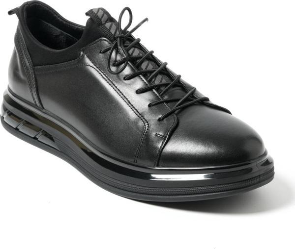 Erkek Sneaker ( Günlük) OZ- 3536 John May Siyah Napa Siyah Strech - Image 1