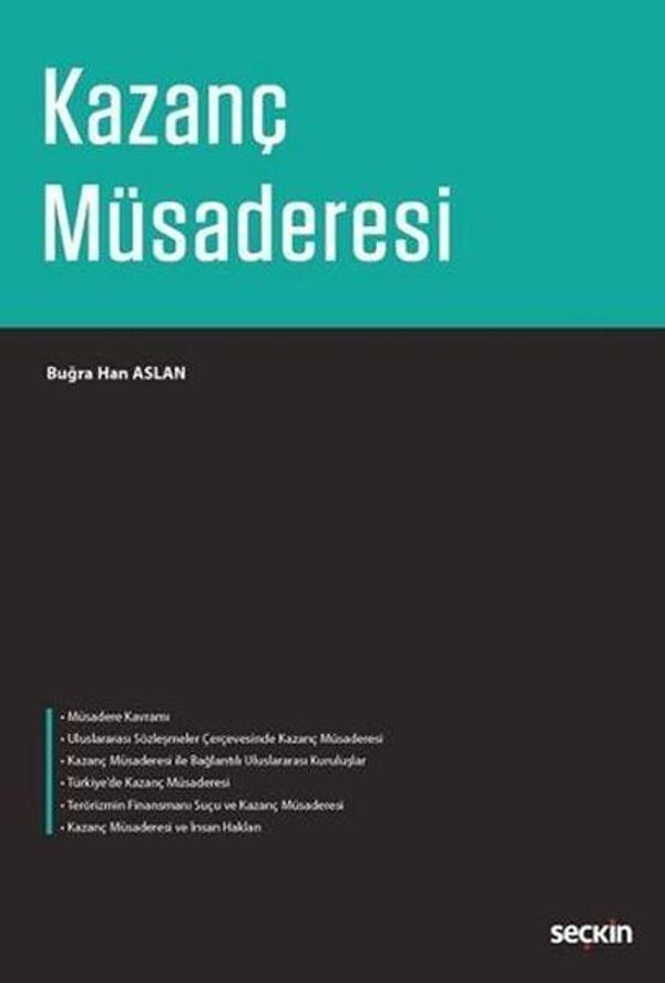 Kazanç Müsaderesi - Seçkin Yayıncılık - Image 1
