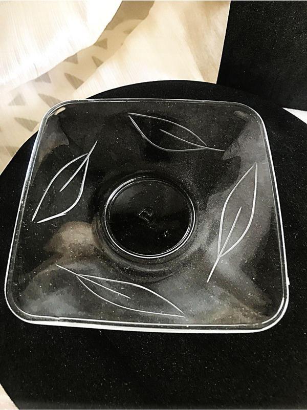 Paşabahçe Kare 6 Lı Çay Tabağı - Image 1