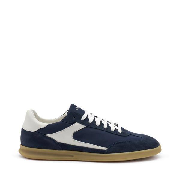 Erkek Sneaker ( Günlük) 22D1 Frau VELOURnylon Blu - Image 1
