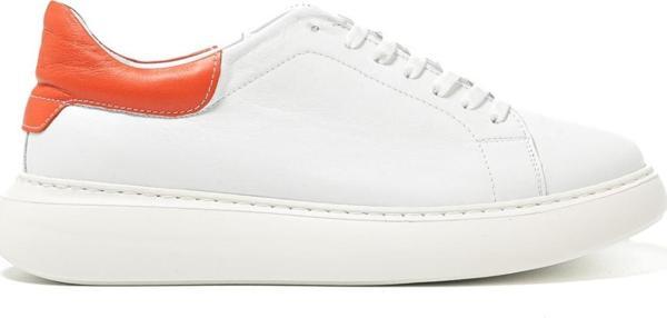 Erkek Sneaker ( Günlük) RC-25Y-058-R1960 John May Beyaz-Oranj - Image 1