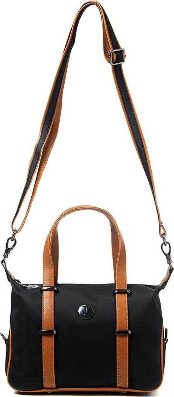 TH Bag Kadın Omuz Çantası TH-YK12205 Siyah-Taba - Image 1