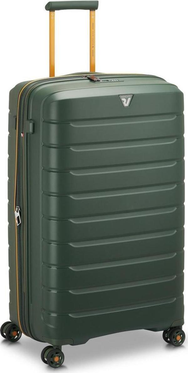 Roncato Unisex Valiz 41818147-47 Trolley Grande 4R 78 Cm Exp. B-Flying Move Verde Mimetico - Image 1