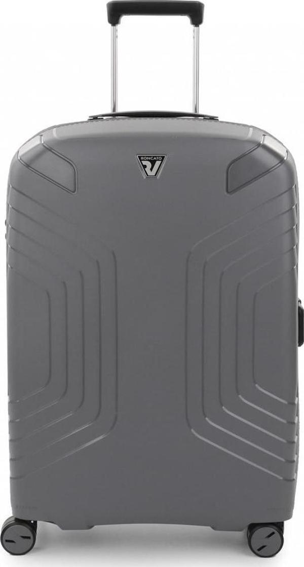 Unisex Valiz 57622020 Roncato Ypsilon 4.0 Trolley Medio  Eco Piombo 68x44x24 - Image 1