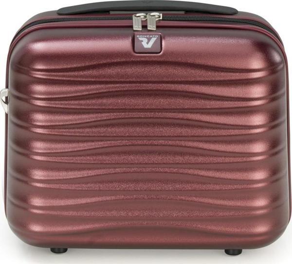 Unisex Valiz 41972889 Roncato Beauty Case 4R Wave Rosso Scuro - Image 1
