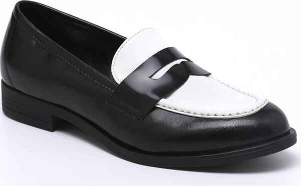 Kadın Oxford ( Klasik) 6A5333 MP Comart 5333 MP Vitello RY Nero/White - Image 1