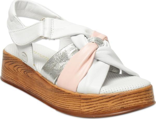 Mammamia D25Ys-5115Z Günlük Beyaz Kadın Sandalet - Image 1