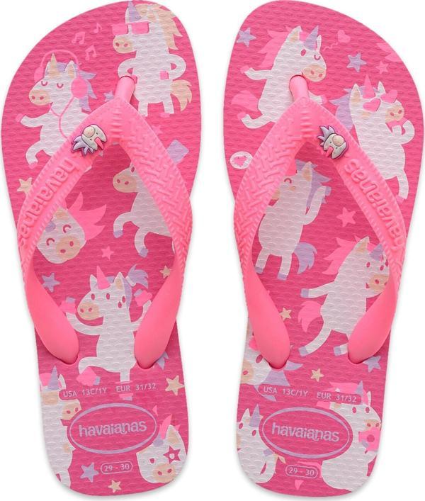 Havaianas 4103405 Kids Fantasy Parmak Arası Pembe Kız Çocuk Terlik - Image 1