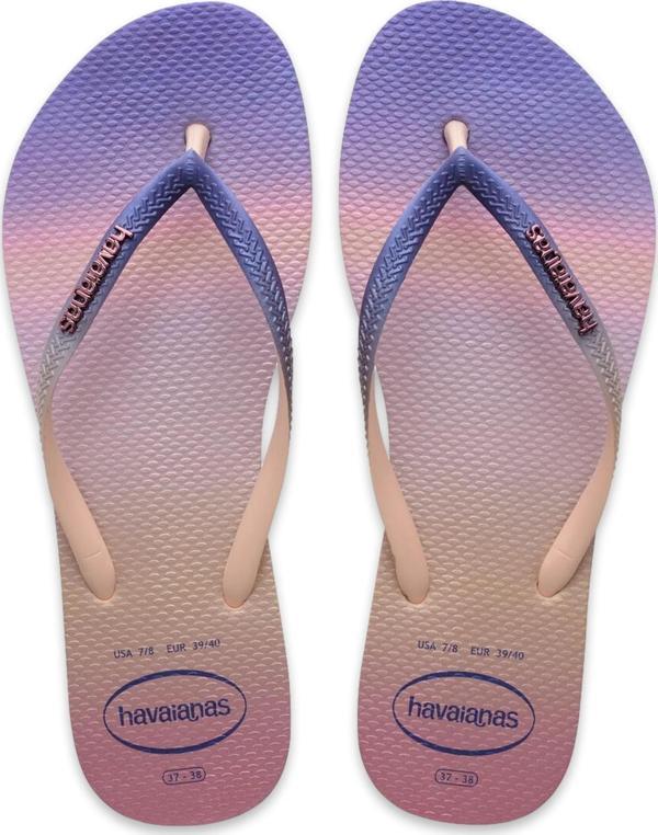 Havaianas 4146908 Slim Gradient Sunset Parmak Arası Lila Kadın Terlik - Image 1