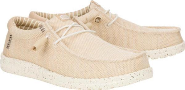 Hey Dude 41898 Wally Stretch Sox Krem Erkek Ayakkabı - Image 1