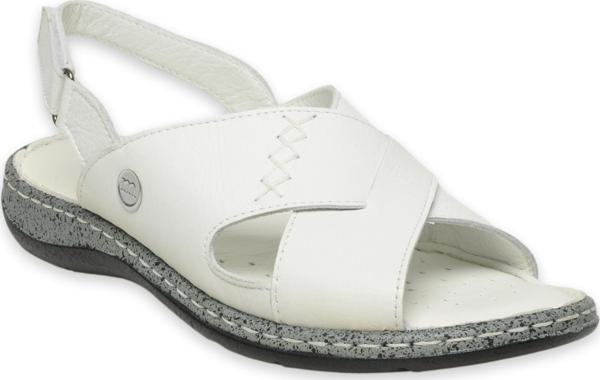 Mammamia D25Ys-2525Z Günlük Beyaz Kadın Sandalet - Image 1
