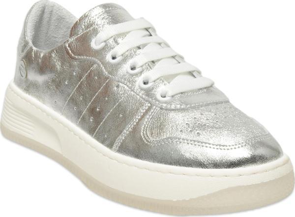 Mammamia D25Ya-435 Günlük Sneaker Gümüş Kadın Spor Ayakkabı - Image 1