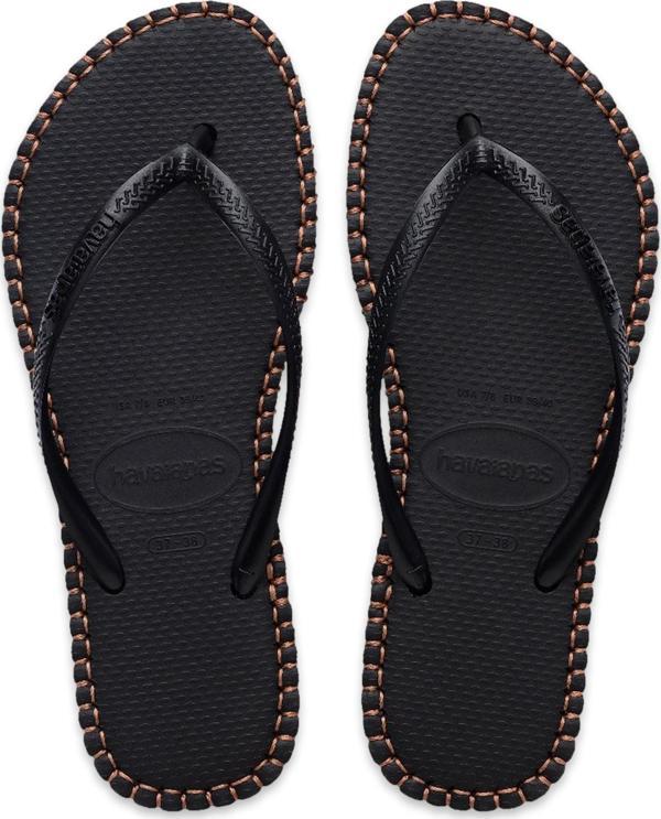 Havaianas 4149928 Slim Flatform Loop Parmak Arası Siyah Kadın Terlik - Image 1