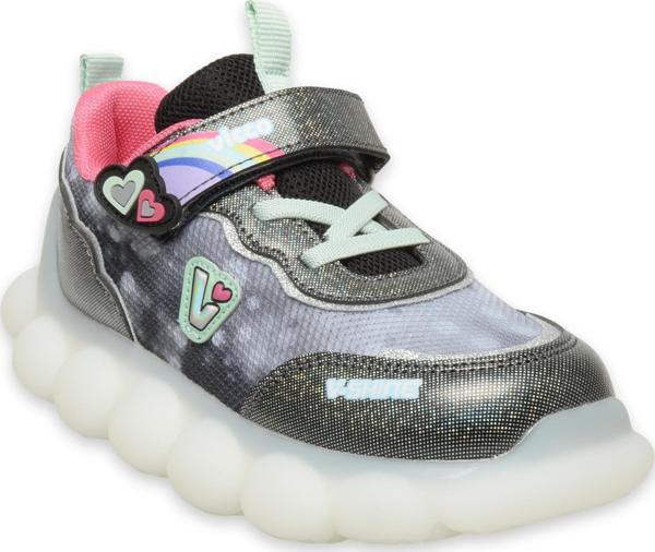 Vicco 346.P25Y207 BalloonIşıklı Siyah-Beyaz Çocuk Spor Ayakkabı - Image 1