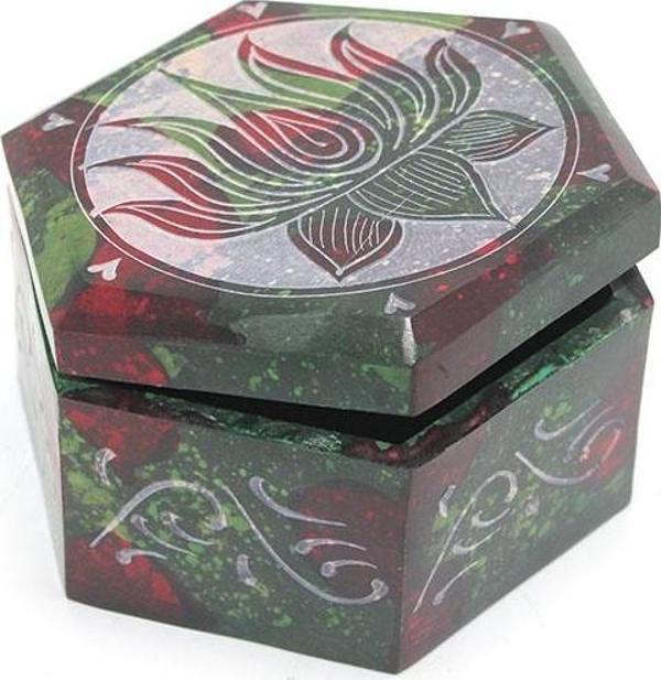 Obsidian Taşı Kutu Model 4 - Image 1