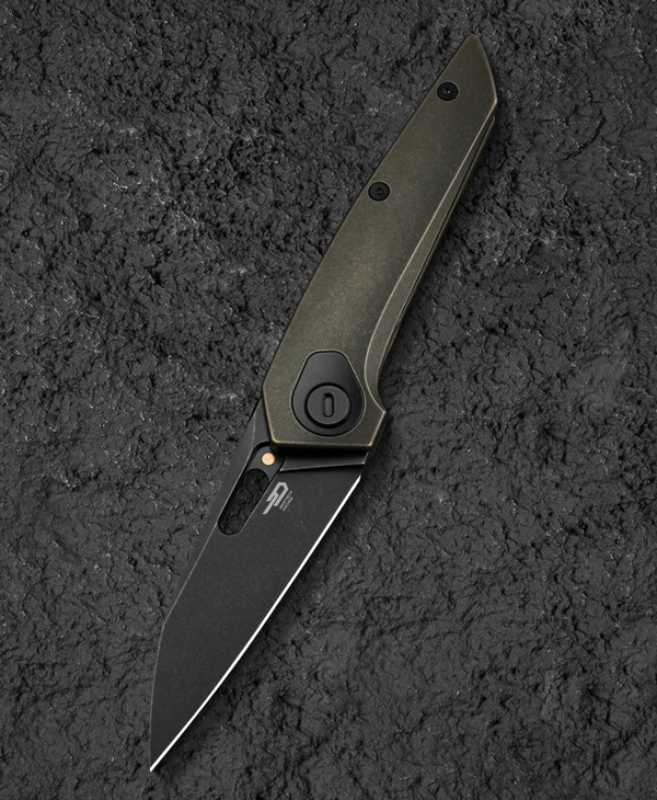 BESTECH VK-VOID BT2305D Siyah Bronz Stonewash Titanyum Sap Siyah Stonewash Elmax Çakı - Image 1