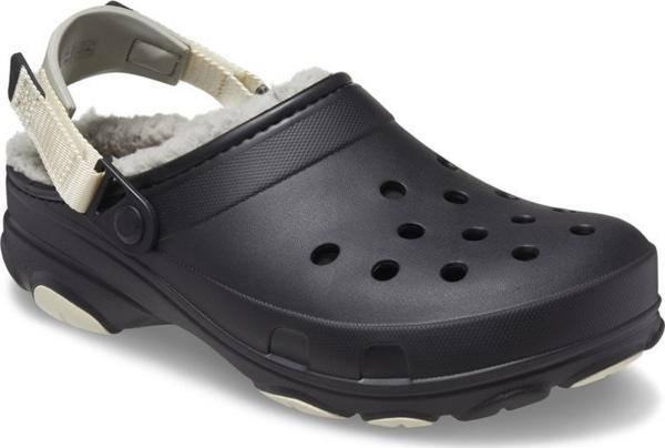 Crocs 207936 All Terrain Lined Clog Siyah Erkek Terlik - Image 1
