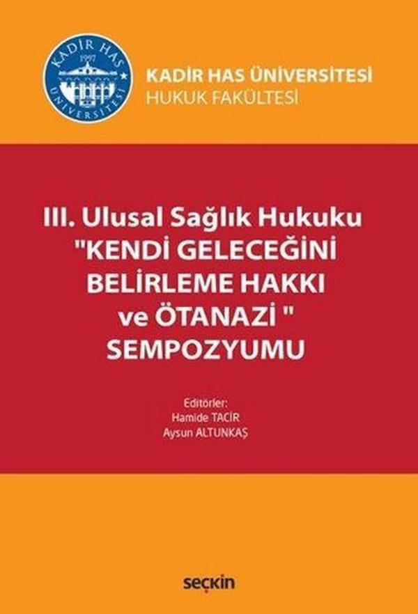 3. Ulusal Sağlık Hukuku - Seçkin Yayıncılık - Image 1