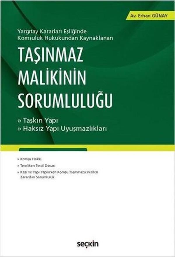 Taşınmaz Malikinin Sorumluluğu - Seçkin Yayıncılık - Image 1