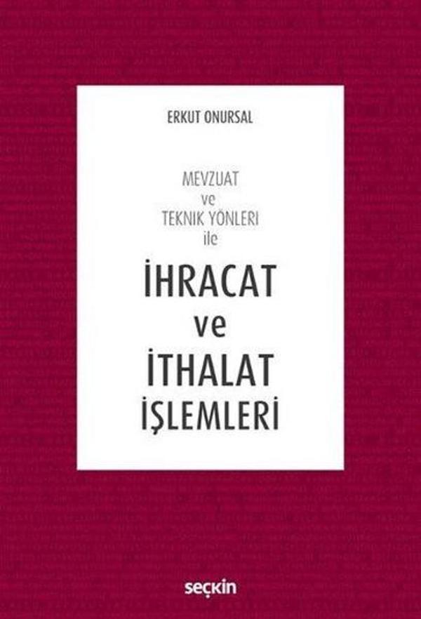 İhracat ve İthalat İşlemleri - Seçkin Yayıncılık - Image 1