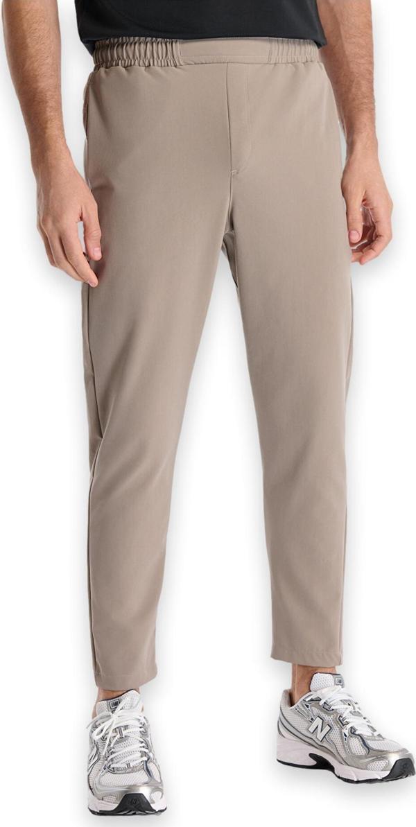 New Balance Mnp3433 Nb Lifestyle Men Pants Bej Erkek Pantolon - Image 1