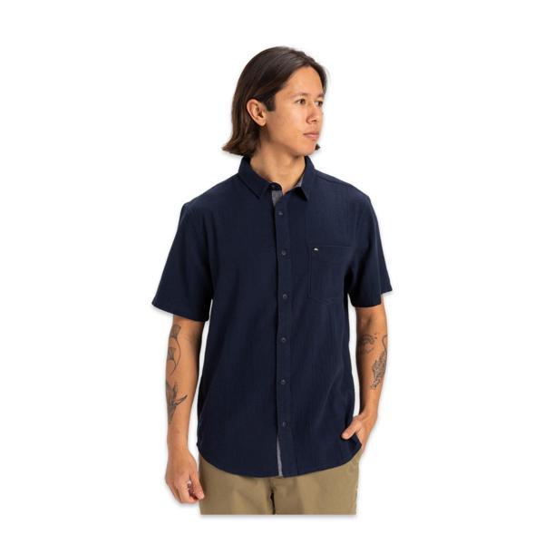 Quiksilver Eqywt04622 Time Box Gömlek Lacivert Erkek Gömlek - Image 1