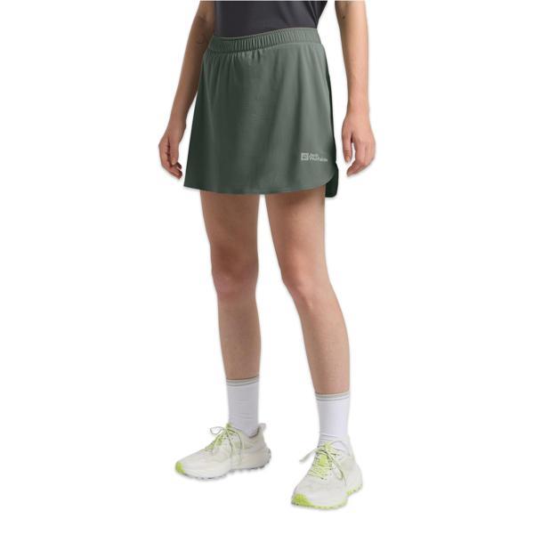Jack Wolfskin A63787 Prelight W Şort Etek Yeşil Kadın Spor Etek - Image 1