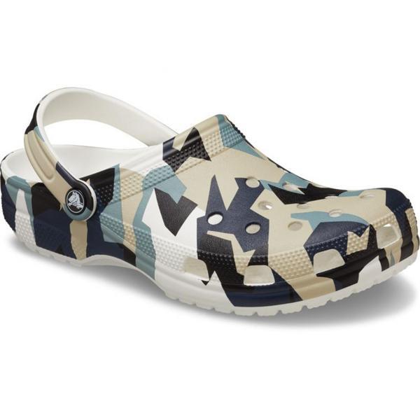 Crocs 211009 Geo Camo Clog Çok Renkli Unisex Terlik - Image 1