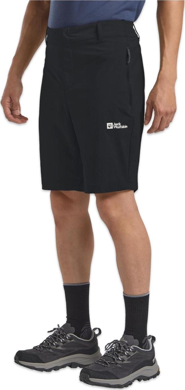 Jack Wolfskin A63930 Hikeout S M Siyah Erkek Şort - Image 1