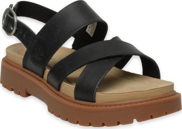 Timberland Tb0A61Tr Clairemont Way Backstrap Sandal Siyah Kadın Sandalet - Image 1